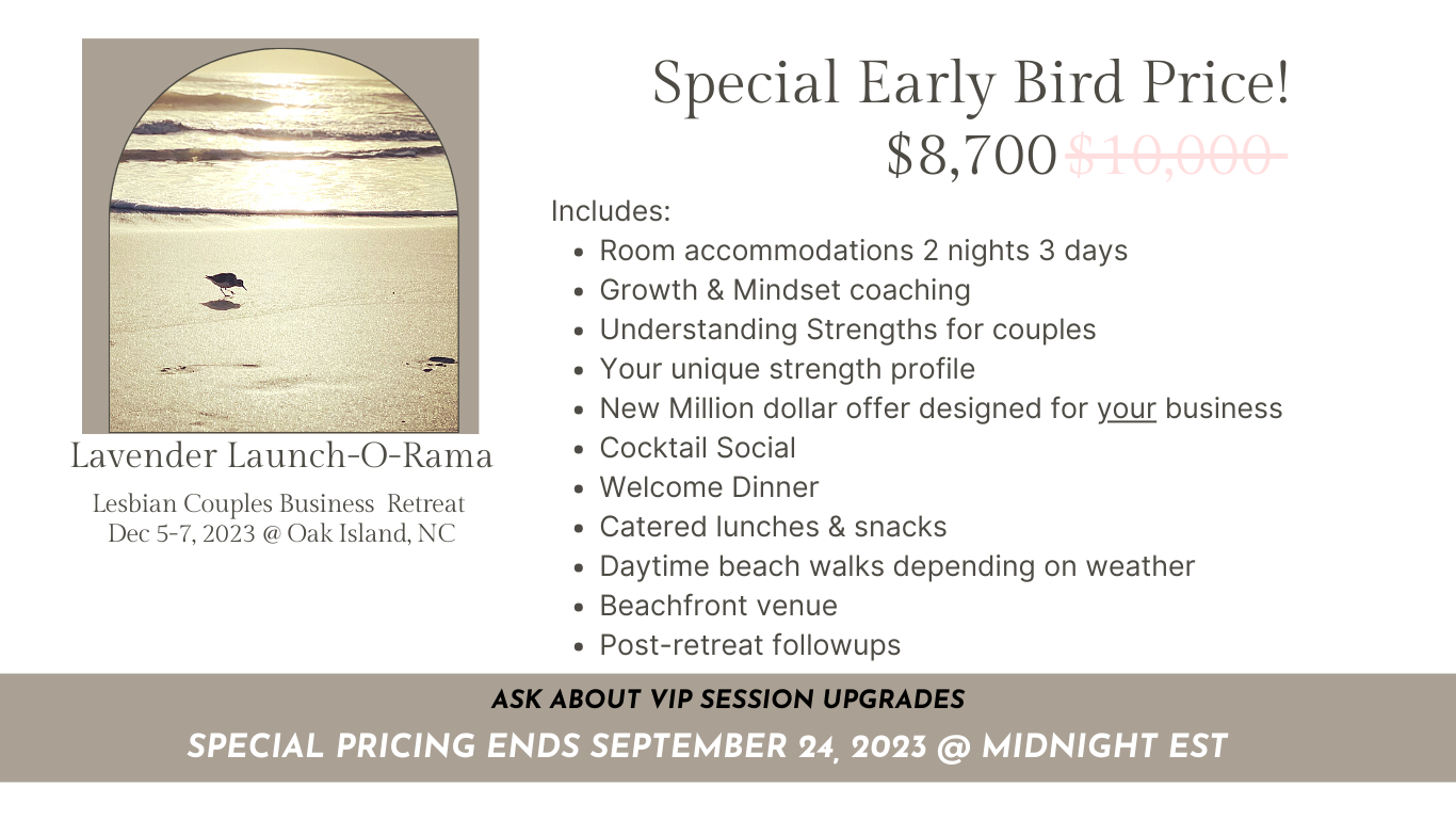 Early bird special price